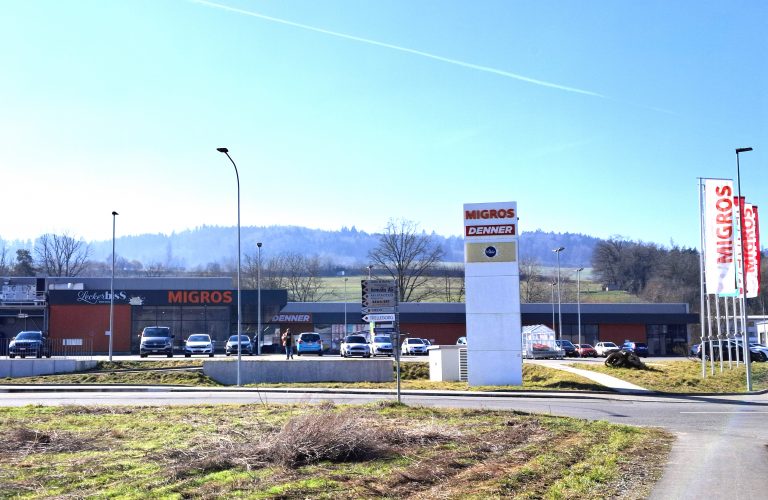Neubau Center Sandgrube in Stein am Rhein (SH)